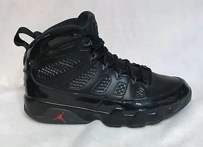 Air Jordan 9 Retro Bred Patent 2018 Black Sneakers #302370-014 - Size 11 • $179
