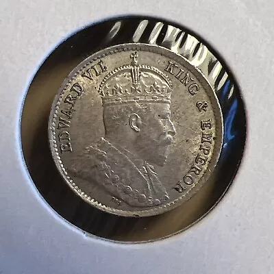 Hong Kong 1903 Silver 5 Cents • £45