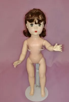 14  HARD PLASTIC MAGGY FACE WALKING DOLL By MADAME ALEXANDER 1950s To DRESS • $68.99