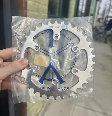 TA Specialites 34 Tooth Inner Chainring NOS 5 X 80 Bcd • $80