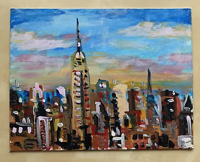 Russian/USA Artist Victor Kozlov Oil Painting On Canvas Contemporary Art 2013 • $40