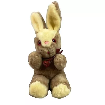 Vintage Rabbit Plush Stuffed Animal With Wind-Up Music  • $21.76