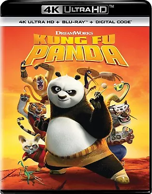 Kung Fu Panda 4K UHD Blu-ray Jack Black NEW • $17.98