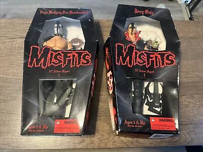 12  Action Figure MISFITS Set Jerry Only Doyle Wolfgang 1999 Boxes 21st Century • $199.99