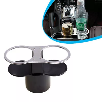 1×Universal Car Seat Cup 2 Holder Drink Beverage Coffee Auto Truck Bottle Mount • $14.09