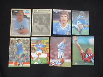 Manchester City: Bundle Of Football Magazine Player Pictures/Posters - Set 2 • £2.99