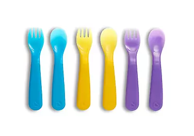 Munchkin ColorReveal Color Changing Toddler Forks & Spoons 6 Pack  • $6.65