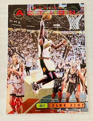 Shawn Kemp 1997-98 Upper Deck UD3 Awesome Action Insert • £4.96