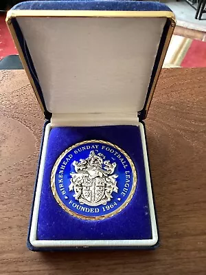 Birkenhead Sunday Football League Medallion In Presentation Case • £9