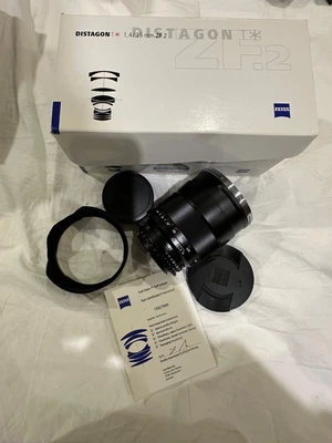 £440 • Buy ZEISS Distagon T 35mm F/1.4 ZF.2 Lens For Nikon F Mount 16:9 Edition Mint Minus
