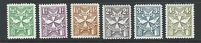 Malta - Sg D21-d26 - 1953 Postage Due Set Og Nhm • $1.23
