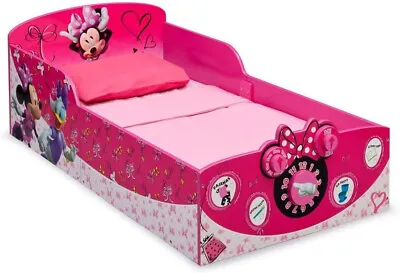 Delta Children Interactive Wood Toddler Bed Disney Minnie Mouse • $105