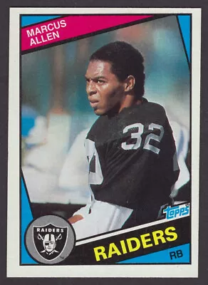 1984 Topps #98 Marcus Allen | Nm-mt Condition | Free Shipping • $5.99