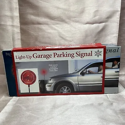 $29.99 • Buy Light Up Garage Parking Signal Stop Sign Brand New In Open Box