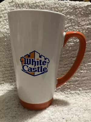 White Castle Real Good Coffee Mug Cup 6  Tall Ceramic Restaurant Vintage Large • $8.99