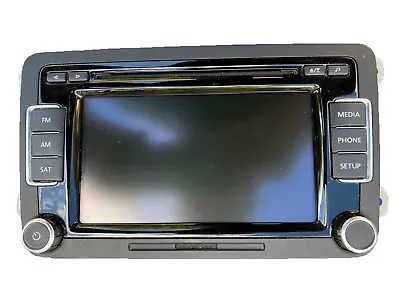 VW Volkswagen 6 Disc Changer CD Player Touch Screen RCD-510 Rear Camera MP3 XM • $189.99