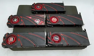 LOT OF 5 AMD Radeon R9 290X 4GB GDDR5 Graphics Card • $224.99