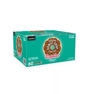 The Original Donut Shop Regular Single Serve K-Cup Pods Medium Roast 60 Count Y1 • $27.79