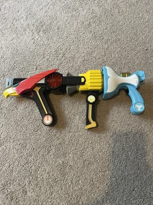 £5.99 • Buy 2002 Bandai Power Rangers Ninja Storm ~ STRIKER BLASTER Multi Weapons