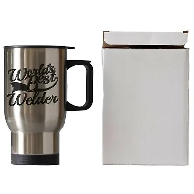 £17 • Buy Welder Birthday Christmas Novelty Gift Travel Thermal Cup Mug Silver