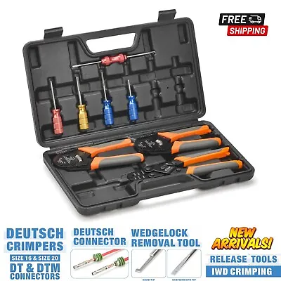 Wire Crimping & Removal Tool For Deutsch Connectors Pin Weather Pack Terminals • $163.43