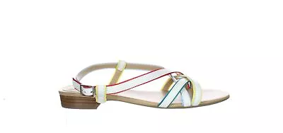 VANELi Womens Bryant White Slingbacks Size 8 JG-2081731 • $18.12