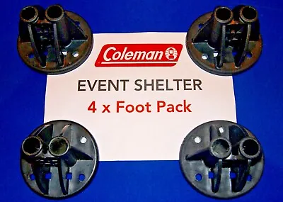 Coleman Event Shelter Feet Set Of 4 Feet Genuine Coleman! FREE POST!! • £6.49