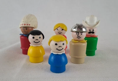 £5.99 • Buy Vintage Fisher Price Little People Toy Figures Job Lot