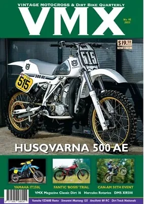 VMX Magazine Vintage Motocross And Dirt Bike Issue #95/2023/HUSQVARNA 500AE • $24.50