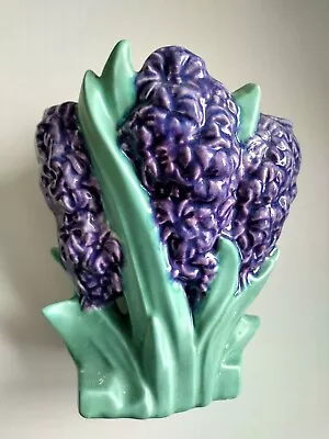 Vintage Vase Blue Hyacinth 🪻 Vase Matte Finish • $22