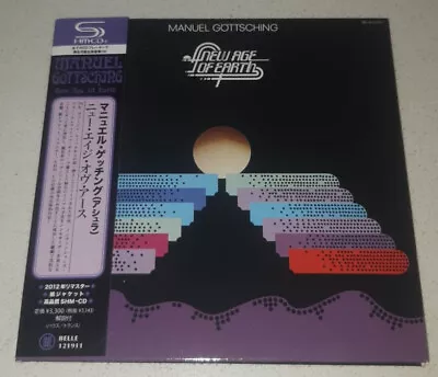 MANUEL GOTTSCHING ASH RA TEMPEL New Age Of Earth CD Japanese Mini Sleeve 1976 • $49.90