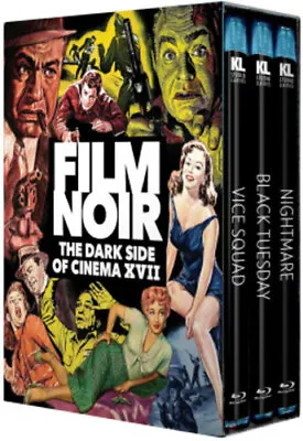 Film Noir: The Dark Side Of Cinema XVII [Vice Squad/Black Tuesday/Nightmare] [Ne • $34.36