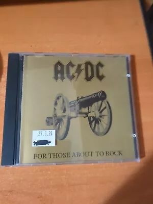 For Those About To Rock We Salute You By AC/DC (Remastered CD 1998) • $12