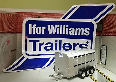 Ifor Williams OEM Livestock Tipping Tiltbed Flatbed Trailer Large Decal Sticker • £23.05