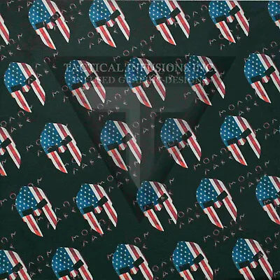 Kydex Infused Spartan Flag Molon Labe Pattern7 7/8  X 7 7/8   • $12.95