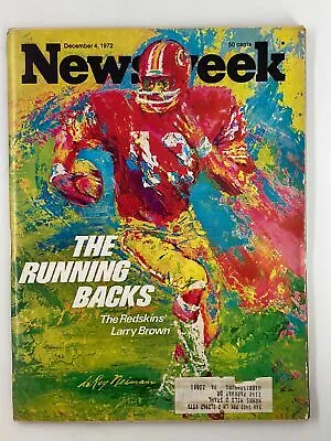 VTG Newsweek Magazine December 4 1972 The Runningbacks The Redskins' Larry Brown • $49.50