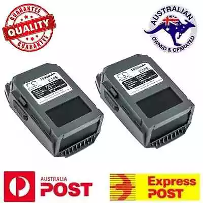 $204.95 • Buy 2 X Battery For DJI Mavic Pro/Mavic Platinum Intelligent Flight GP785075-38300DB