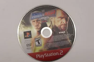 WWE SmackDown Vs. Raw 2009 Featuring ECW (PS2 2008) Disk Only • $9.99