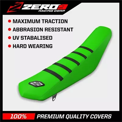 £49.95 • Buy Kawasaki KXF Ribbed Gripper Seat Cover: KXF250 2021-23, KXF450 2019-23 GR/BK/GR