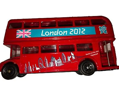 Corgi 1/76 Small Red Model Routemaster Double Deck Bus  Olympics London 2012 • £5.99