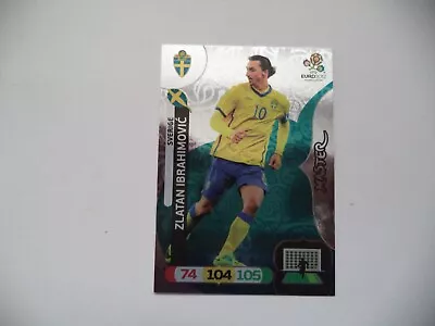 Panini Adrenalyn XL Euro 2012 Zlatan Ibrahimovic Master UEFA Poland Ukraine • £3.76