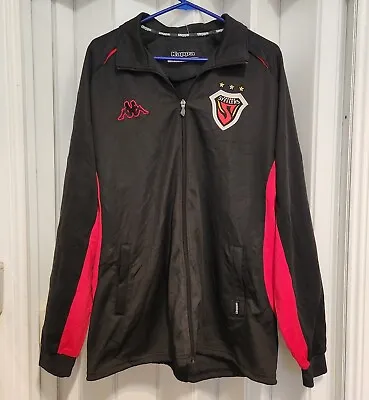 Kappa Pohang Steelers Jacket Full Zip Mens Black And Red Size XXL • $110
