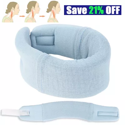 Adjustable Soft Foam Neck Cervical Collar Support Brace For Pain Relief Traction • £4.68