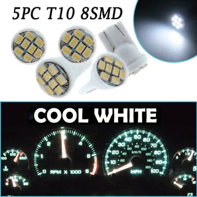 Gauge Cluster LED Dashboard Bulbs White For Chevy 73-87 C10 C20 C30 Truck 8SMD • $7.19