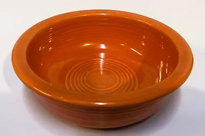 Homer Laughlin FIESTA Orange Vintage 4 3/4  Fruit Dessert Bowl • $29.99