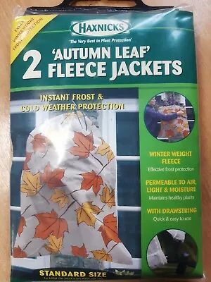 Haxnicks Plant Fleece Garden Jacket Horticultural Frost Crop Protection Cover X2 • £7.50