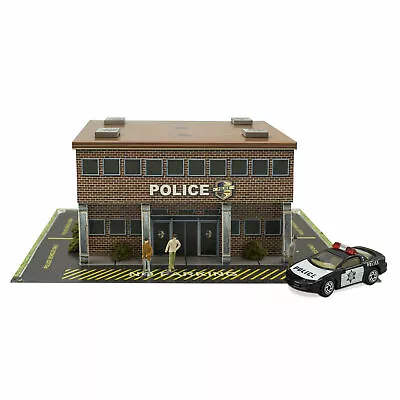 1/48 O Scale Police Station Diorama Building Kit Fits Lionel Bachmann Williams • $19.57