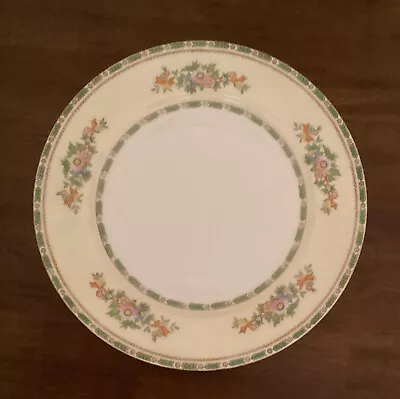 Meito China Grafton Japan 10  Dinner Plates Floral Hand Painted • $7