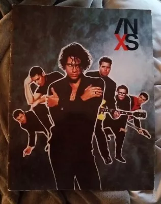  1990 INXS Concert Tour Program Book MICHAEL HUTCHENCE *Excellent Condition** • $39.99