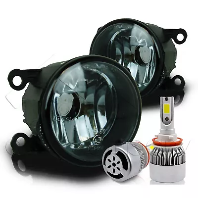 For 2005-2015 Ford Mustang Replacement Fog Lights W/C6 LED Bulbs - Smoke • $89.81